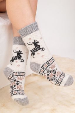 Женские шерстяные носки Happyfox