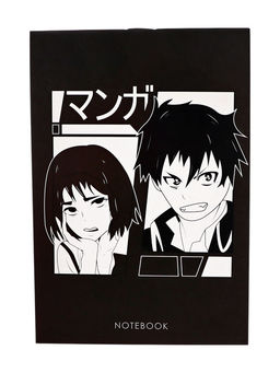 Цена за 20 шт. Блокнот А6, 24 листа в клетку на скрепке Анимэ, обложка мелованный картон, блок офсет, МИКС - Calligrata фото 3