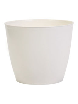 Кашпо вставкой 2,5 л d 17,5 см h 15,1 см серый шторм БЕРГЕН