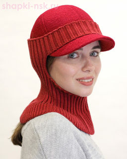 639-K-Д Комплект женский (бейсболка+снуд) (56-58)