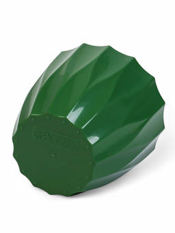 Кашпо для цветов Флюте, 1.9 л, d=16 см, h=14.5 см, пластик, цвет малахит - Simaland фото 4