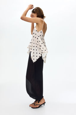 Top de corte holgado con tirantes espagueti - H&m фото 7