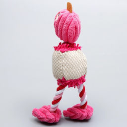 Игрушка текстильная Веселый фламинго, 28 х 6 см - Пижон фото 4