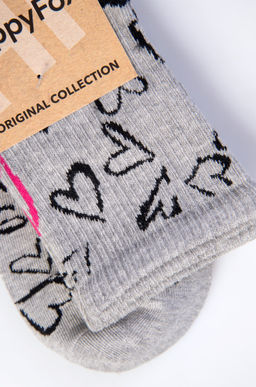 Женские носки из натурального хлопка 2 пары Happy Fox  фото 5