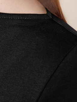 Джемпер из премиального хлопка с эластаном