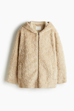 Chaqueta de borreguito con capucha - H&m фото 2