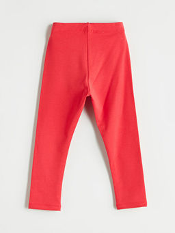 Beli Lastikli Bask?l? K?z ?ocuk Tayt