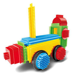 Конструктор игольчатый BRISTLES Машина, 150 деталей - Simaland фото 2