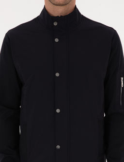 Lacivert Regular Fit Tam Fermuarl_ Sweatshirt - Cacharel фото 6