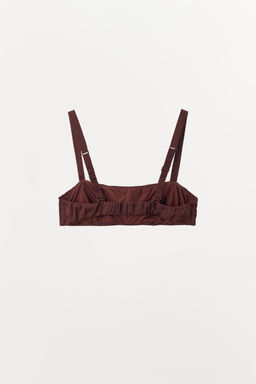 SATIN BANDEAU BRALETTE - Zara фото 5