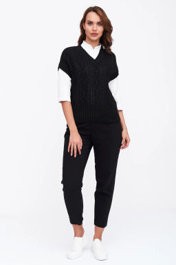 ЗЛАТА Жилет 351442/черный