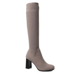 Женские сапоги TENDANCE Артикул 3436085, бежево-розовый
