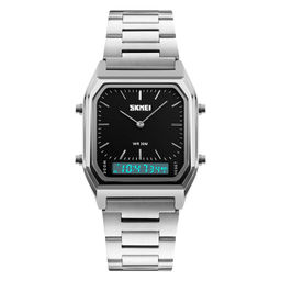 Мужские наручные часы Skmei 1220silver-black