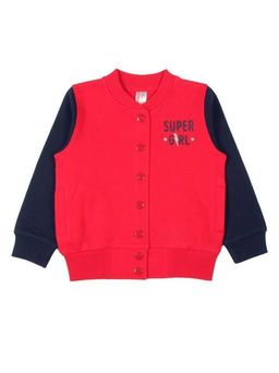 CRB wear/CWK 62264 Куртка для девочки, красный/Ex.Cherubino