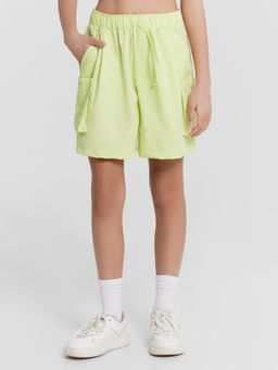 Шорты для девочек салатовые - Mark formelle фото 2