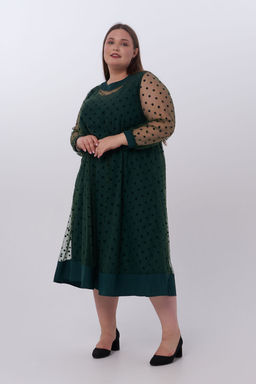 Платье Luxury Moda 1157 зеленый