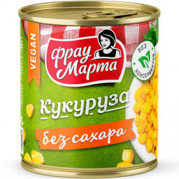 Кукуруза сахарная без сах VEGAN Фрау Марта 310г