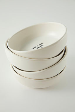 Trendyolmilla Home 4lu Seramik Kalpli Cukur Tabak/Kase Seti 16cm TPHSS25TBK00005  фото 4