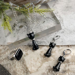 Серьги из муранского стекла MOONCAT LS3477