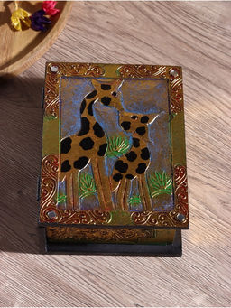 Шкатулка резная «Стрекоза», 15×19×7.5 см, МДФ