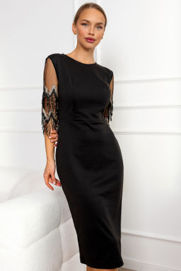 Платье Open Style 6041 черный