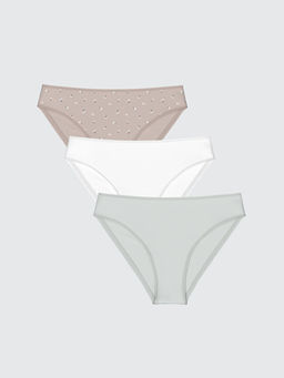 Desenli Bikini K?lot 3l?
