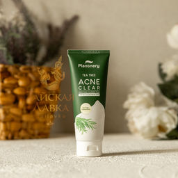 Пенка д/умывания Антиакне с Маслом Чайного Дерева и Аминокислотами PLANTNERY 100 гр  фото 4