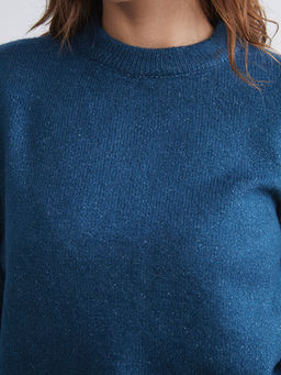 Bisiklet Yaka Kad?n Triko Kazak