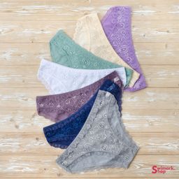 Трусики женские бикини с кружевом DX-2044, BIKINI