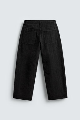 RELAXED FIT JEANS TEXTURE - Zara фото 8