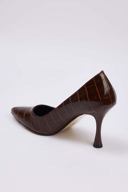 Siyah Kroko Desenli Sivri Burun Kad?n Klasik Ince Topuklu Stiletto Ayakkab?
TAKAW26TO00001 - Trendyolmilla фото 11