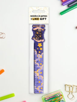 Линейка ECO из дерева "Магия в твоих руках"