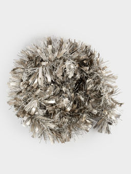 Гирлянда декоративная, 2 м, мишура, серебристая, New year - Anna lafarg фото 2