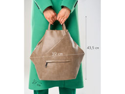 Рюкзак женский Lanotti 8052/бежевый