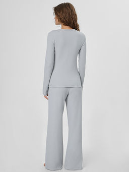 Комплект домашний женский серый - Mark formelle фото 2