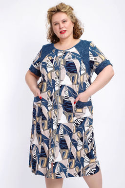 Халат 004 домашний на молнии