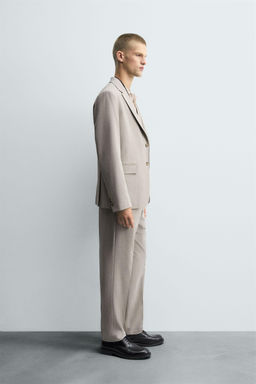 TEXTURED SUIT BLAZER - Zara фото 4