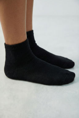 PACK CUATRO CALCETINES CORTOS LISOS / Gris - Zara фото 10