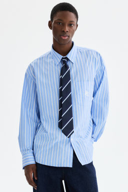 Camisa de popelina Relaxed Fit - H&m фото 4