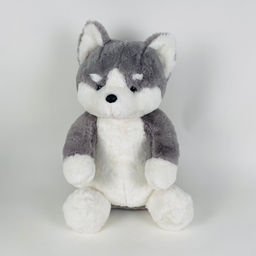 Мягкая игрушка Хаски сидящий 45 см - Storyland фото 3