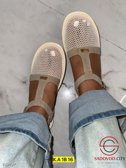 Женские летние балетки-сетка