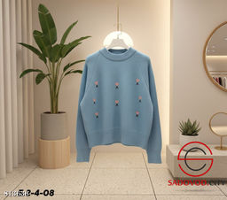 Кофта женская с сердечками - Bruno фото 6