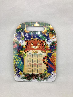 Доска подарочная "Символ 2022 года" 29x21x1см