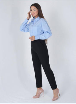 K10759 Брюки классические ЧЕРНЫЙ