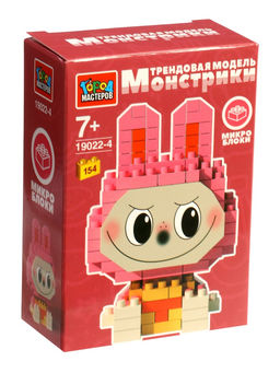Конструктор 3D «Монстрики», 154 детали