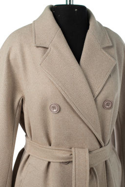 Пальто женское демисезонное (пояс) - El podio фото 11