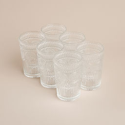 Набор стаканов SL Home «Ларго», 400 мл, 8×13 см, 6 шт., стекло, прозрачный