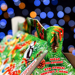 Подарочная коробка Песни зимы , КОРМУШКА, 26,4 х 14 х 18,5 см - Simaland фото 10