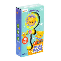 Музыкальная игрушка Мишка Роро, со световыми и звуковыми эффектами, цвет голубой - Zabiaka фото 6
