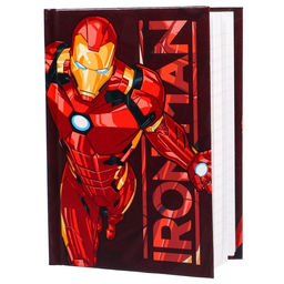 Блокнот А7 IRON MAN, 64 листа, в твёрдой обложке, Мстители - Marvel фото 3